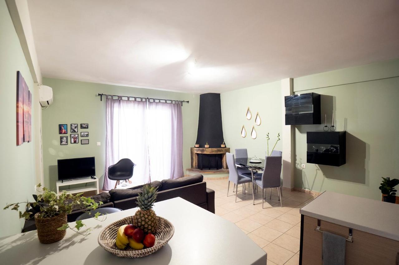 Cozy Apartment St John Chalkís Dış mekan fotoğraf